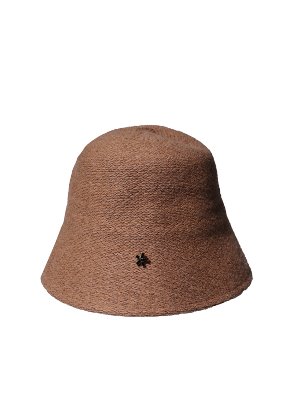BASIC WOOL BROWN BUCKET HAT