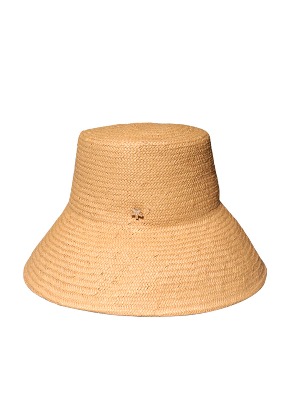 AGAVE WIDE BROWN BUCKET HAT